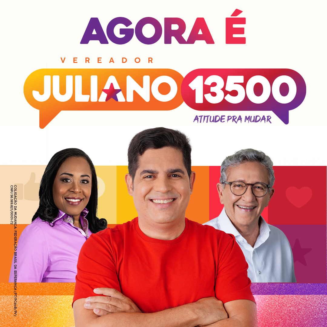 juliano_campanha_2024_card_agora_é_1_1080x1080px
